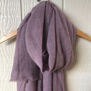 Universal Thread Smokey lavender scarf shawl